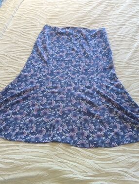 Christopher & Banks Ditzy Flower Skirt